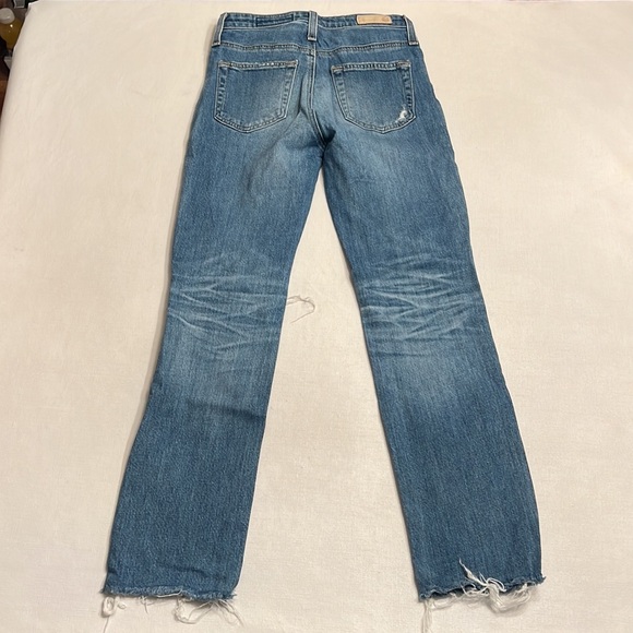 AG Adriano Goldschmied Isabelle High Rise Straight Crop - Picture 4 of 6